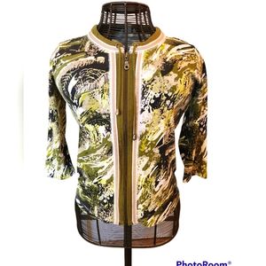 CHRISTOPHER & BANKS  SIZE MEDIUM lightweight cotton layering jacket